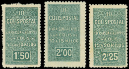 ** ALGERIE Colis Postaux 43Ba/Da : Sans Surcharge Contrôle Répartiteur, TB - Parcel Post