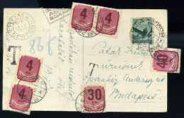 1948. Postcard From Italy With Postage Due Stamps, Nice Item! - Lettres & Documents