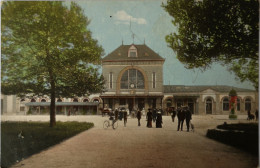 Leeuwarden // Station 1911 Spoortraject Stempel - Leeuwarden