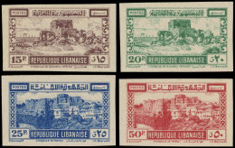 ** GRAND LIBAN 193/96 : Citadelles, NON DENTELES, TB - Autres & Non Classés