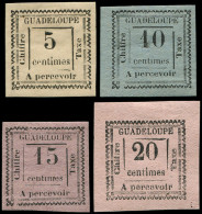 * GUADELOUPE Taxe 6/9 : N°9 (*), TB - Autres & Non Classés