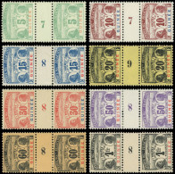 * GUINEE Taxe 8/15 : Série Palmiers, PAIRES Mill., N°8 (*), N°11 **, TB - Altri & Non Classificati