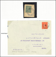 Let MAURITANIE France FM N°3, 6/8 Et 11, Obl. Diverses Sur Env. Et Un Fragt Dont Affr. MIXTE, 1907-48, R Et TB - Otros & Sin Clasificación