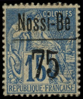 * NOSSI-BE 21 : 75 Sur 15c. Bleu, TB. S - Autres & Non Classés