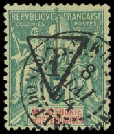 NOUVELLE CALEDONIE Taxe 1B : 5c. Vert Surch. T, Obl. Càd Nouméa 8/5/94, TB - Oblitérés