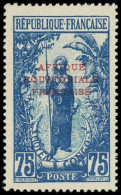 ** OUBANGUI 66a : 75c. Bleu Et Bleu-vert, SANS Surcharge OUBANGUI-CHARI, TB. C - Altri & Non Classificati