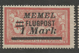 MEMEL PA N° 21 Variétée M De Mark Brisé NEUF*  CHARNIERE  / Hinge / MH - Ungebraucht