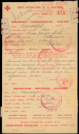 Let SENEGAL Message Croix-Rouge De Dakar (1943) Sur Formule Locale Et Message Croix-Rouge France-Sénégal (1943), TB - Autres & Non Classés