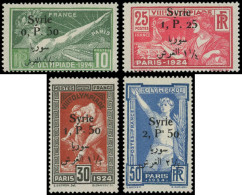 * SYRIE 149/52 : Série J.O. 1924, Surcharge Bilingue, TB - Other & Unclassified