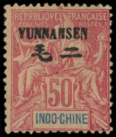 * YUNNAN FOU 11 : 50c. Rose, TB - Other & Unclassified