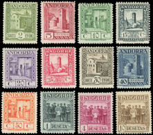 ** ANDORRE ESPAGNOL 15A/26A : Série De 1927-37, Dentelés 14, TTB - Other & Unclassified