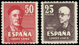 ** ESPAGNE PA 236/37 : 25p. Et 50p. De 1947, TB - Unused Stamps