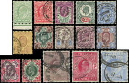 GRANDE BRETAGNE 106/20 : Edouard VII De 1902-10 Obl., N°106 *, TB - Used Stamps