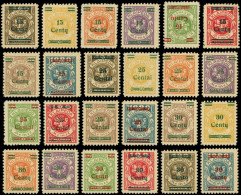 ** MEMEL 185/208 : Timbres De 1923 Surchargés, TB - Memel (Klaipeda) 1923