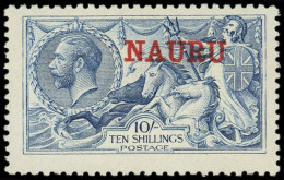 * NAURU 14 : 10s. Bleu, TB - Nauru