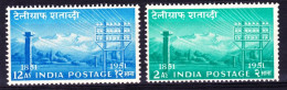 1953 Scott Nrs 246 & 247 Centenary Of The Telegraph  Postfris MNH - Nuevos