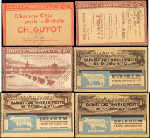 Lot De 11 Carnets Divers Dont 3 N°199 Obl. Expo De Dijon Et Un Carnet FM, 3 Avec Défauts, Les Autres TB - Collezioni