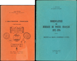 Pothion, 11 Ouvrages Divers (10 Diff.), Dont Bx Français (2), Cursives, Ambulants, TB - Altri & Non Classificati