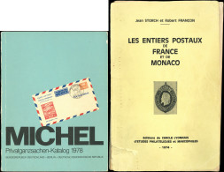 5 Catalogues Sur Les Entiers Postaux Dont 3 Michel, 1 Zumstein Et 1 Borek, TB - Other & Unclassified