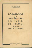 De Beaufond, Oblitérations Des Timbres De France Au Type Sage, 1960, TB - Altri & Non Classificati