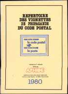 Répertoire Des Vignettes De Propagande Du Code Postal, 1980, TB - Other & Unclassified