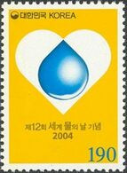 Coree Du Sud Korea 2202 Eau , Coeur - Eau