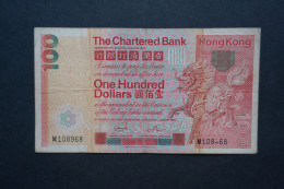 (Tv) 1980 HONG KONG OLD ISSUE - THE CHARTERED BANK 100 DOLLARS (ERROR) #M 108968 - Hongkong