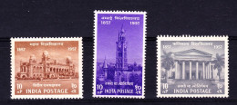 1957 Scott Nrs 295-97  University Centenaries Postfris MNH - Neufs