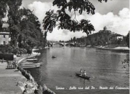 TORINO - SULLE RIVE DEL PO - MONTE CAPPUCCINI - F.G. - Fiume Po