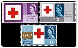 1963_Red_Cross_Unmounted Mint Hrd2d - Neufs