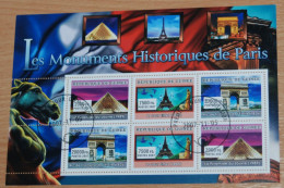 GUINEA 2007, Museums, Paintings, Art, Miniature Sheet, Used - Museos