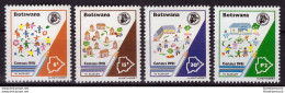 Botswana 1991 - MNH ** - Recensement - Michel Nr. 493-496 Série Complète (09-010) - Botswana (1966-...)