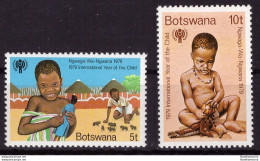 Botswana 1979 - MNH ** - Enfance - Michel Nr. 237-238 Série Complète (09-004) - Botswana (1966-...)