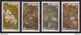 Botswana 1980 - MNH ** - Feuilles Et Fruits - Michel Nr. 258-261 Série Complète (09-006) - Botswana (1966-...)