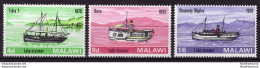 Malawi 1967 - MNH ** - Bateaux - Michel Nr. 64-66 (09-053) - Malawi (1964-...)