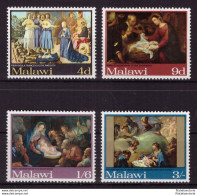 Malawi 1968 - MNH ** - Noël - Peinture - Michel Nr. 88-91 Série Complète (09-055) - Malawi (1964-...)