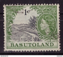 Basutoland 1962 - Oblitéré - Reine Elizabeth II - Motifs Du Pays - Michel Nr. 73 (09-032) - 1933-1964 Crown Colony