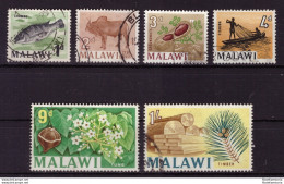 Malawi 1964 - Oblitéré - Motifs Du Pays - Michel Nr. 2-5 7-8 (09-073) - Malawi (1964-...)
