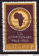 Malawi 1969 - Oblitéré - Banque Africaine De Développement - Michel Nr. 114 (09-078) - Malawi (1964-...)