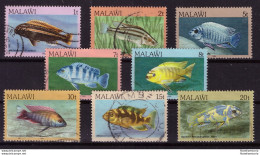 Malawi 1984 - Oblitéré - Poissons - Michel Nr. 409I-416I (09-100) - Malawi (1964-...)