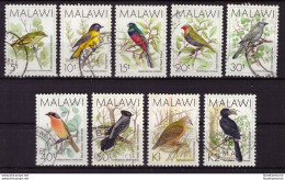 Malawi 1988 - Oblitéré - Oiseaux - Michel Nr. 503 506-511 513-514 (09-105) - Malawi (1964-...)