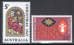 Australia 1969 Queen Elizabeth Set To Celebrate Christmas In Unmounted Mint. - Neufs