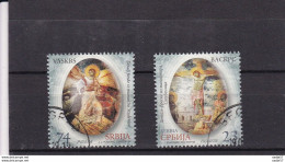 Serbia 2019 Easter Mih. 850/51 Used - Ostern