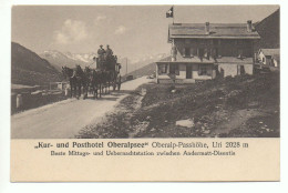 OBERALP-PASSHÖHE Posthotel Postkutsche - Andermatt