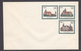 DDR 09/1985 - Castles, Post. Stationery (cover), Mint - Umschläge - Ungebraucht