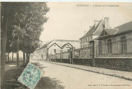 95 GONESSE - L'Ecole Et L'Orphélinat - Gonesse