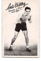 Photo Format CPA Boxe Louis Thierry - Boxeo
