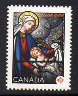 CANADA 2781 Nativité, Vierge à L'enfant, Christmas , Vitrail - Madonnen