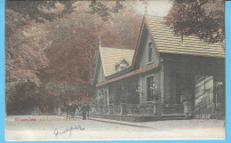 Bruxelles-Brussel-1900-Bois De La Cambre-La Laiterie-Restaurant-Café-Glacier-Chevaux -Colorisée-Précurseur - Pubs, Hotels, Restaurants