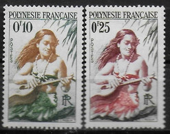 POLYNESIE FRANCAISE  N° 1/2  * *  Musique Guitare - Neufs